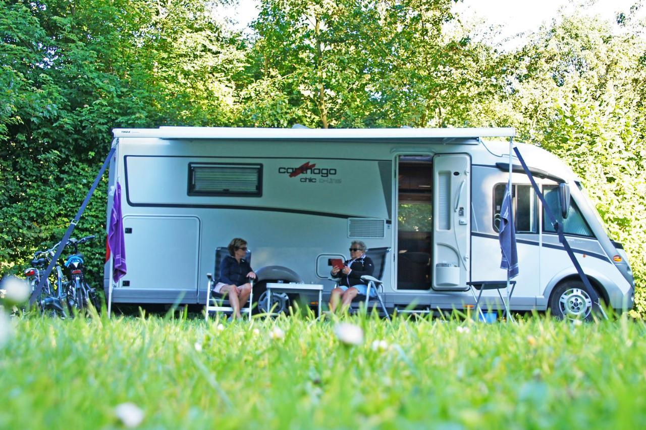 Camping Alkenhaer Appelscha Lege Kampeerplaats Met Prive Sanitair 외부 사진