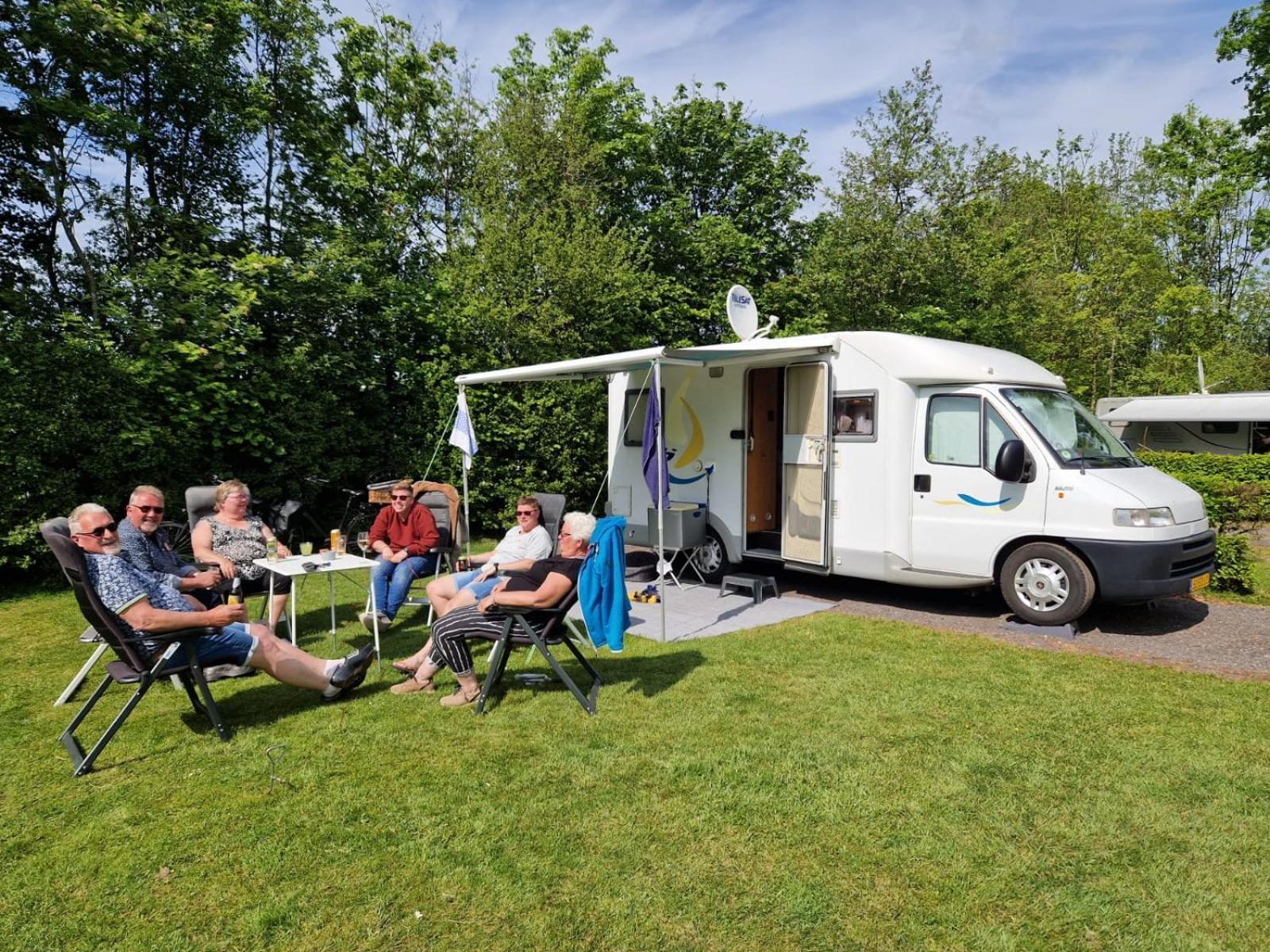 Camping Alkenhaer Appelscha Lege Kampeerplaats Met Prive Sanitair 외부 사진